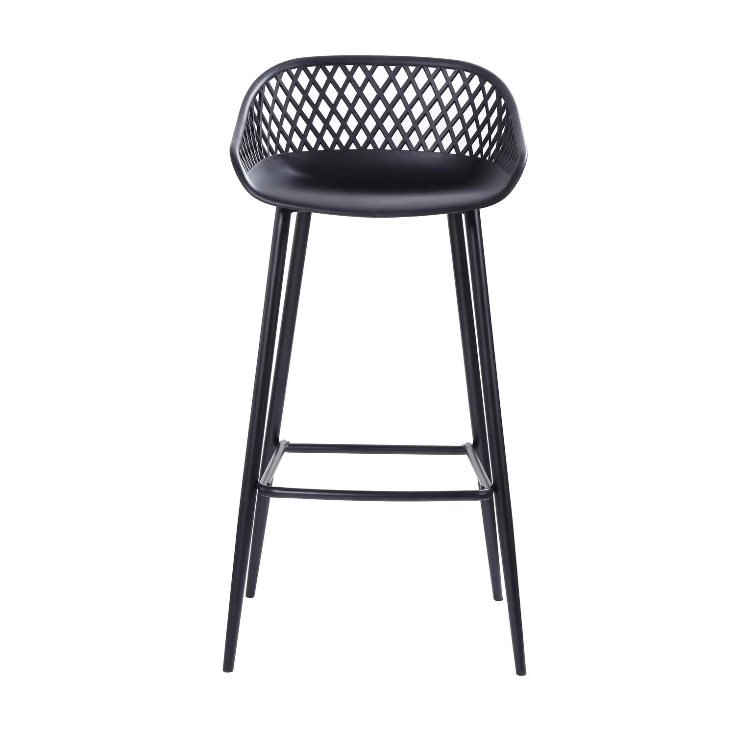 Barstoel WEBBING Zwart 2 Barstoel WEBBING Zwart - Afbeelding 2