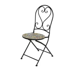 Decoris Bistro Chair Braga Iron Outdoor L39-W-H93cm