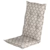 Hartman Jason Sand Hoge Rug Tuinkussen 123x50x8