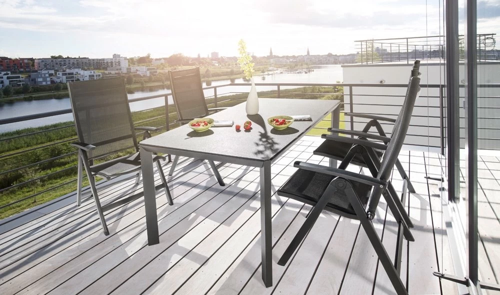 Kettler EASY Fauteuil, Verstelbaar Antraciet 2 Kettler EASY Fauteuil, Verstelbaar Antraciet - Afbeelding 2