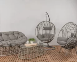 London Hang-ei Wicker Grijs - 129 X 105 X 186 Cm -Tuinmeubel Winkel london hang ei wicker grijs 129 x 105 x 186 cm 1181x945 623468a4a14c2 l