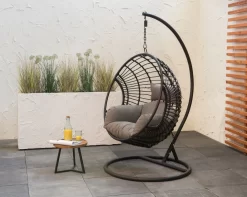 London Hang-ei Wicker Zwart - 129 X 105 X 186 Cm -Tuinmeubel Winkel london hang ei wicker zwart 129 x 105 x 186 cm 1181x944 623468a1b4ccf l