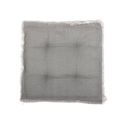 Palletkussen RAFFELED Khaki - 40 X 40 X 8 Cm