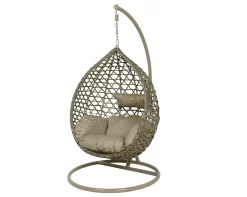 Montreal Hang-ei Wicker Taupe - Ø 105 X H 186 Cm