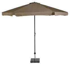 Platinum Middenstokparasol Antigua Volant Ø 300 Cm Taupe