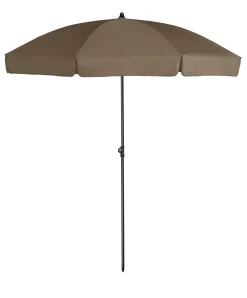 Platinum Middenstokparasol Aruba Volant Ø 200 Cm Taupe