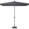 Platinum Middenstokparasol Riva 275 X 275 Cm Antraciet
