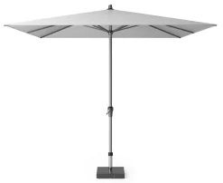 Platinum Middenstokparasol Riva 275 X 275 Cm Lichtgrijs