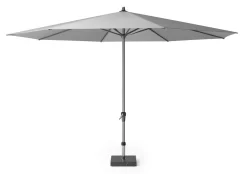 Platinum Middenstokparasol Riva Ø 400 Cm Lichtgrijs
