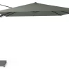 Platinum Zweefparasol Challenger T² 300 X 300 Cm Olijfgroen