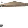 Platinum Zweefparasol Challenger T² 300 X 300 Cm Taupe