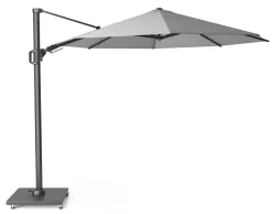 Platinum Zweefparasol Challenger T² Ø 350 Cm Lichtgrijs