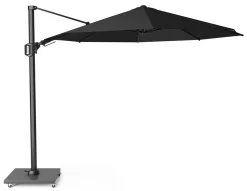 Platinum Zweefparasol Challenger T² Ø 350 Cm Zwart