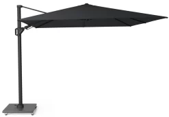 Platinum Zweefparasol Challenger T² Premium 300 X 300 Cm Jet Black