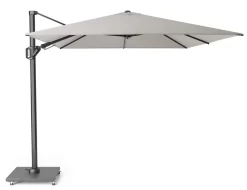 Platinum Zweefparasol Challenger T² Premium 350 X 260 Cm Havana