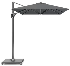 Platinum Zweefparasol Voyager T¹ 300 X 200 Cm Antraciet