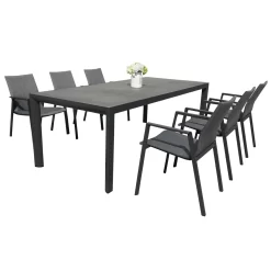Royal Seasons ALORA Dining Set Met 6 Stoelen