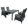 Royal Seasons FABIO DINING Tuinset Met 4 Stoelen
