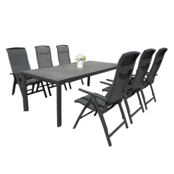 Royal Seasons LA PALMA Dining Set Met 6 Stoelen