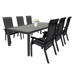 Royal Seasons PORTO Dining Set Met 6 Stoelen