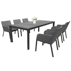 Royal Seasons RONDA Dining Set Met 6 Stoelen