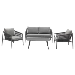 Royal Seasons SANTOS Rope Stoel-bank Loungeset