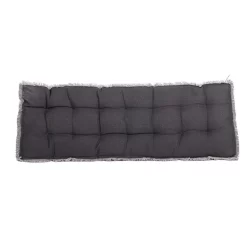 Palletkussen RAFFELED Dark Grey - 120 X 40 X 8 Cm