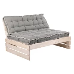 Palletkussen RAFFELED Khaki - 120 X 40 X 8 Cm -Tuinmeubel Winkel rugkussen raffeled khaki 120 x 40 x 8 cm 1000x1000 628225c7181be l