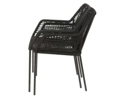 Seville Tuinstoel Zwart - 63 X 57 X 85 Cm -Tuinmeubel Winkel seville tuinstoel zwart 63 x 57 x 85 cm 1181x944 623469b5e7cd3 l